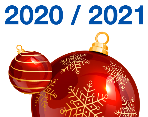 С наступающим новым 2021 годом!